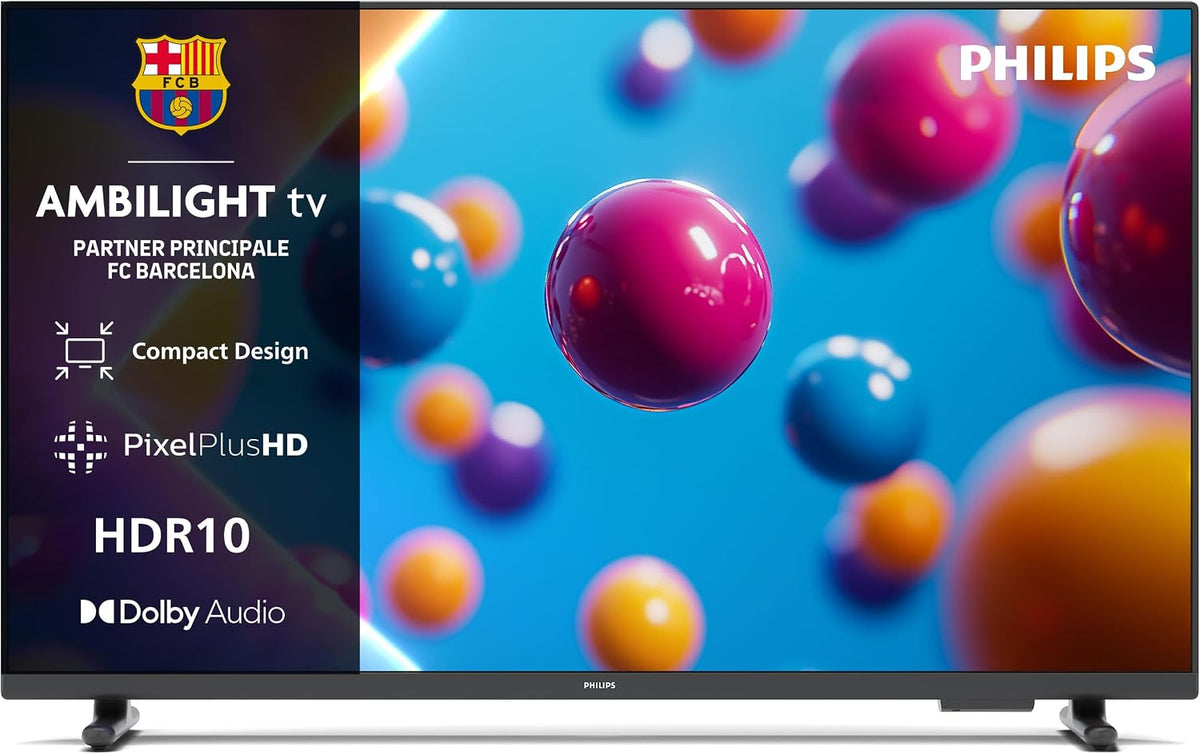 Philips 32PFS6900 HD LED Smart TV - 32 Display with Pixel Plus, Titan OS Platform and Dolby Digital Sound - Works with Alexa and Google Voice Assistant