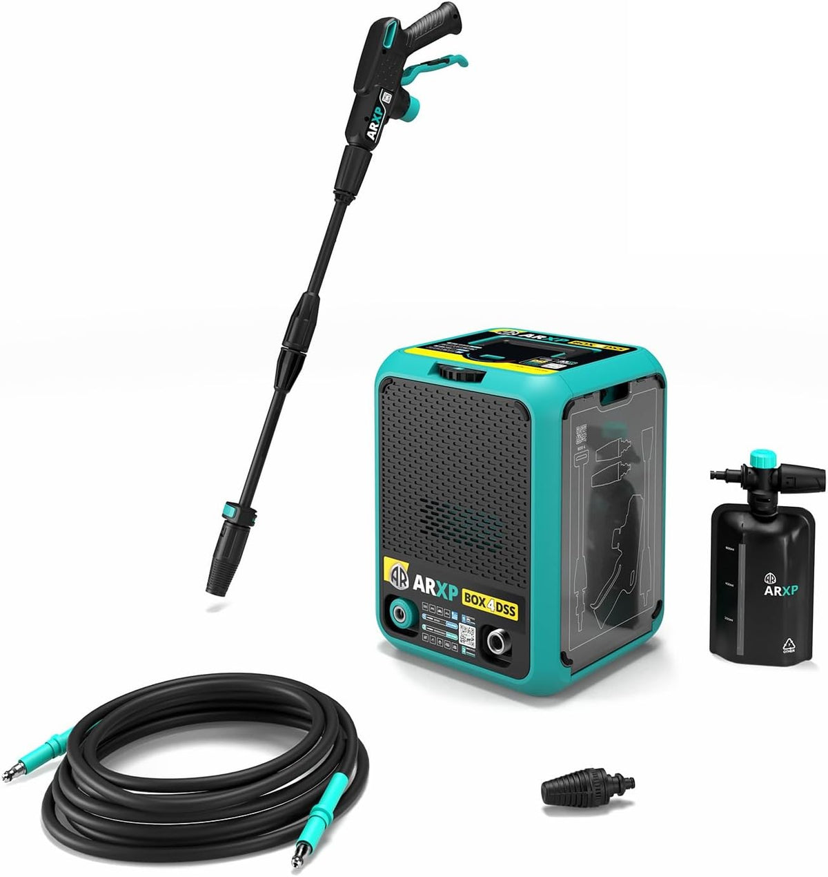 ARXP BOX4 180DSS Compact Pressure Washer (2500 W, 180 bar, 500 l/h)(180 bar - Dual Speed/500 l/h)