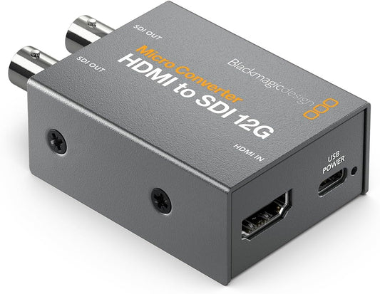 Blackmagic Design Micro Converter HDMI to SDI 12G PSU (BM-CONVCMIC/HS12G/WPSU)