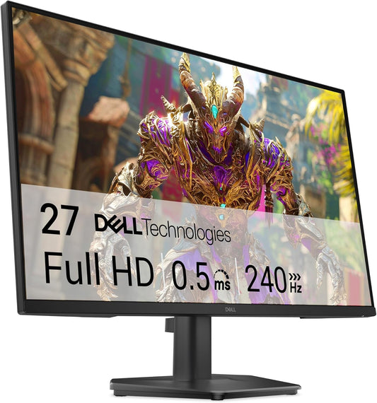 Dell 27 Monitor Gaming - SE2725HG, Full HD (1920x1080), 200Hz, Fast IPS, 1ms, AMD FreeSync Premium, 99% sRGB, VESA (100x100mm), DisplayPort, 2 HDMI, 3 Year Warranty, Black(SE2726HG)